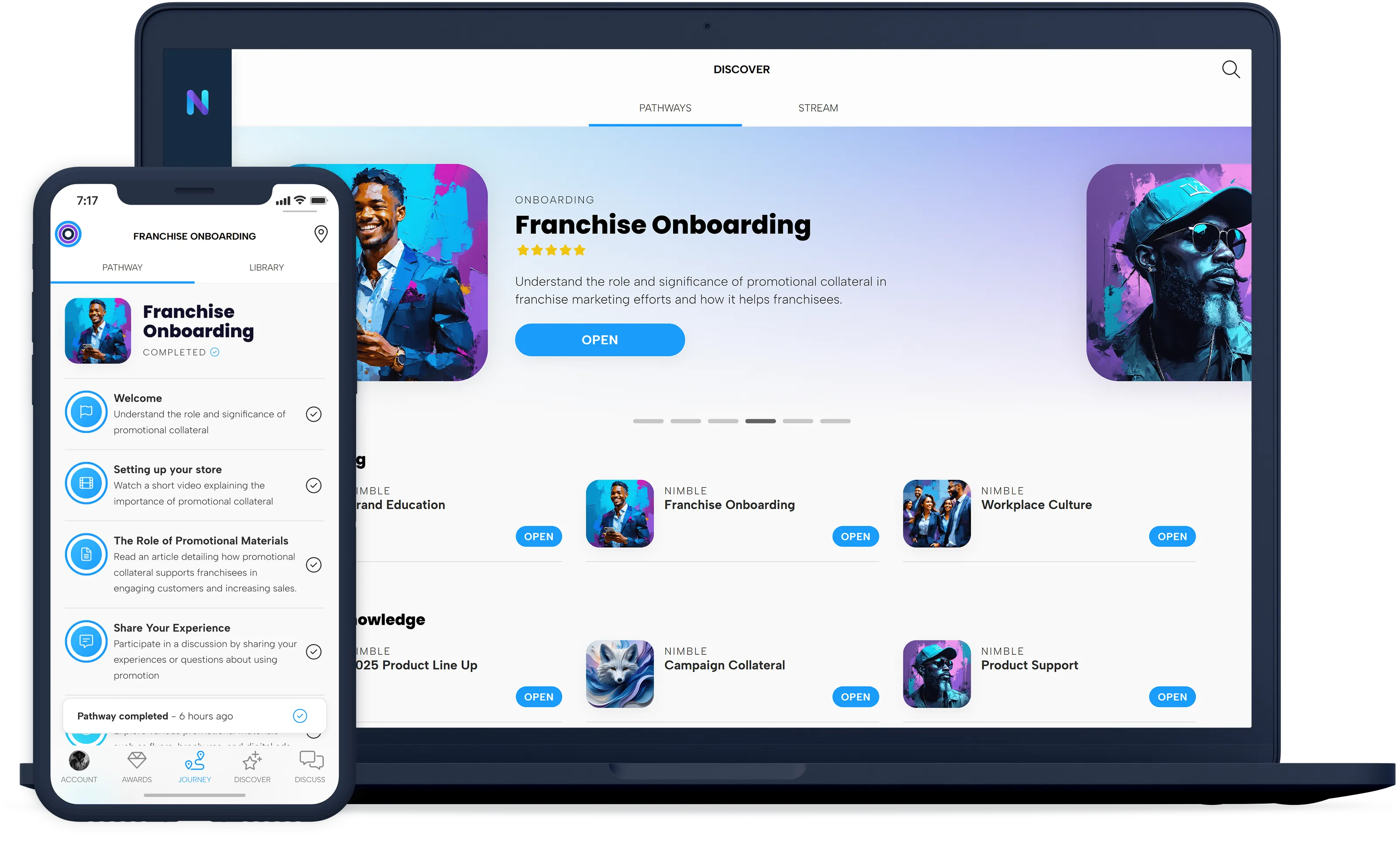 Nimble Mobile Preview