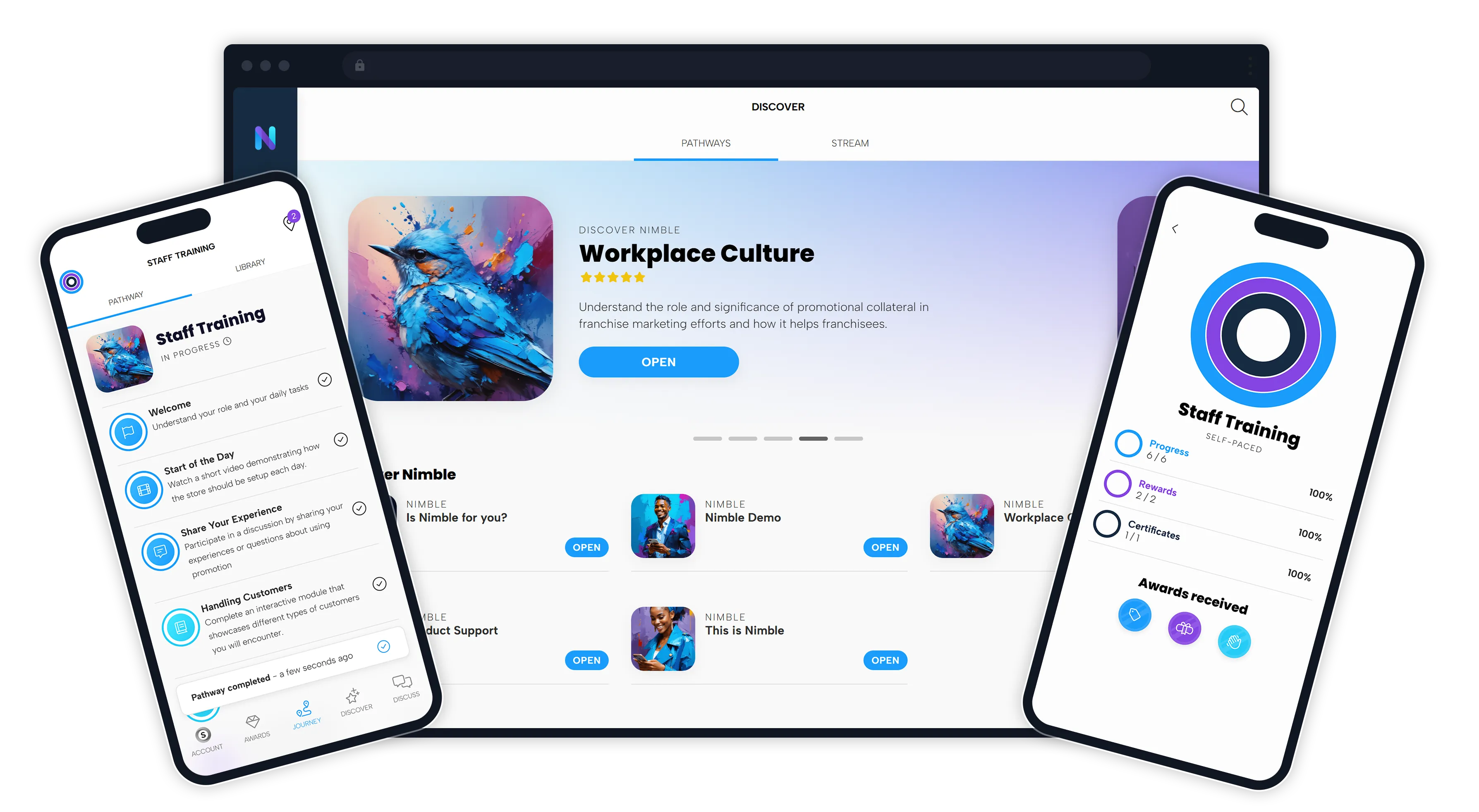 Nimble Mobile Preview
